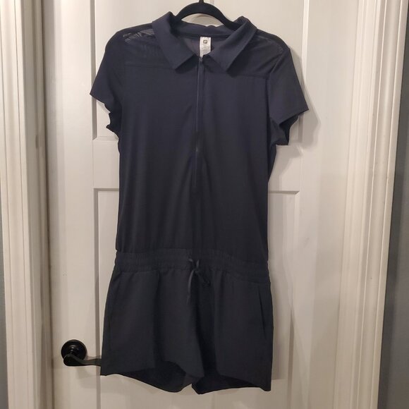 Fabletics Marseille Black Jumpsuit- Sz Medium - Picture 1 of 9